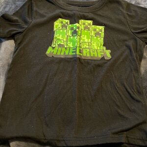 Carter's Boys Black Pajama Set with Green Graphic